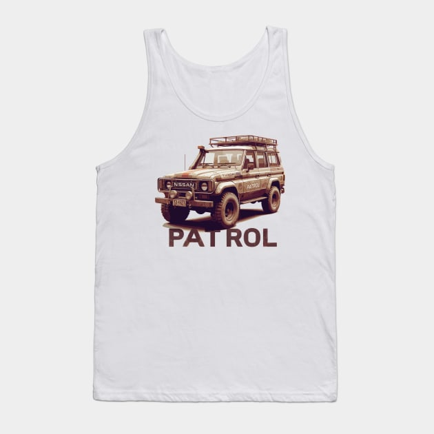 Nissan Patrol Tank Top by Vehicles-Art